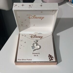 NEW Disney Dream it. Do it. Silver necklace